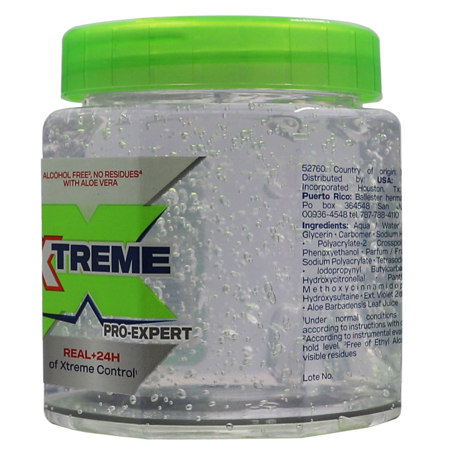 Wet Line Xtreme Clear Styling Hair Gel Jar, Men and Women, Frizz Control, 8.8 oz