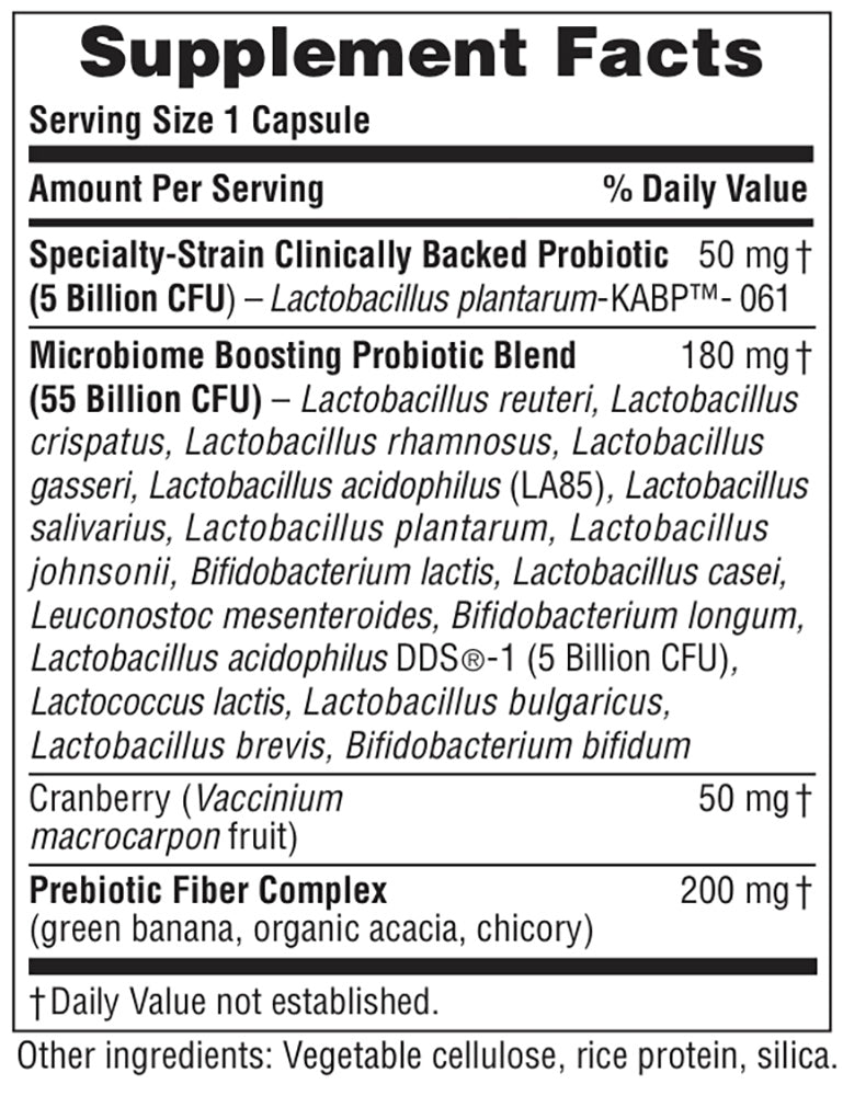 NaturesPlus GI Natural Probiotic Women