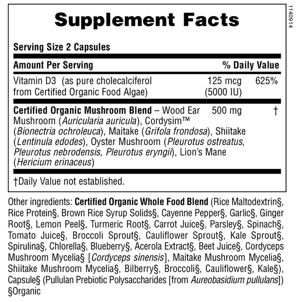 NaturesPlus Source of Life Garden Vitamin D3 Capsules