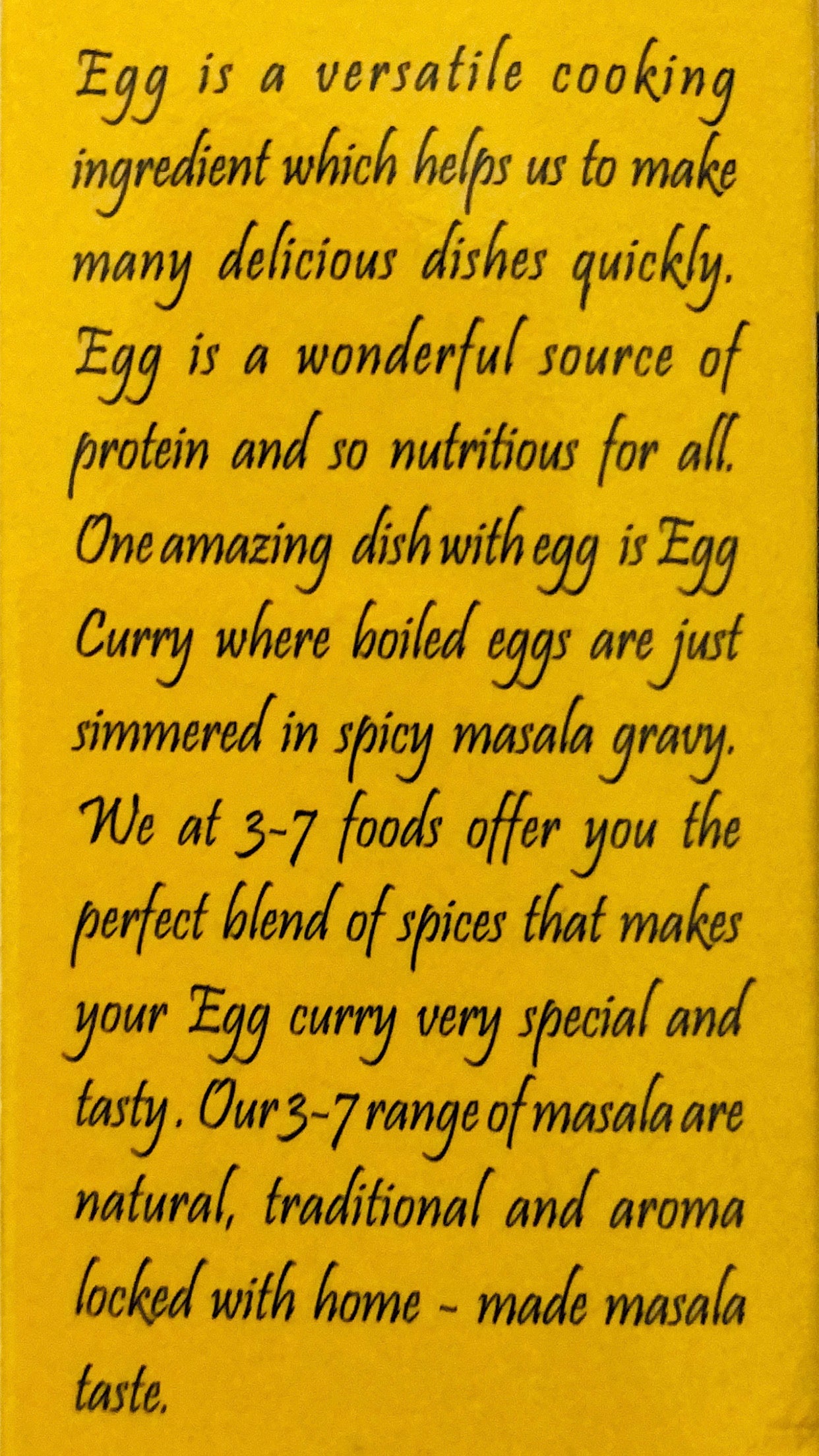 Special Egg Curry Masala