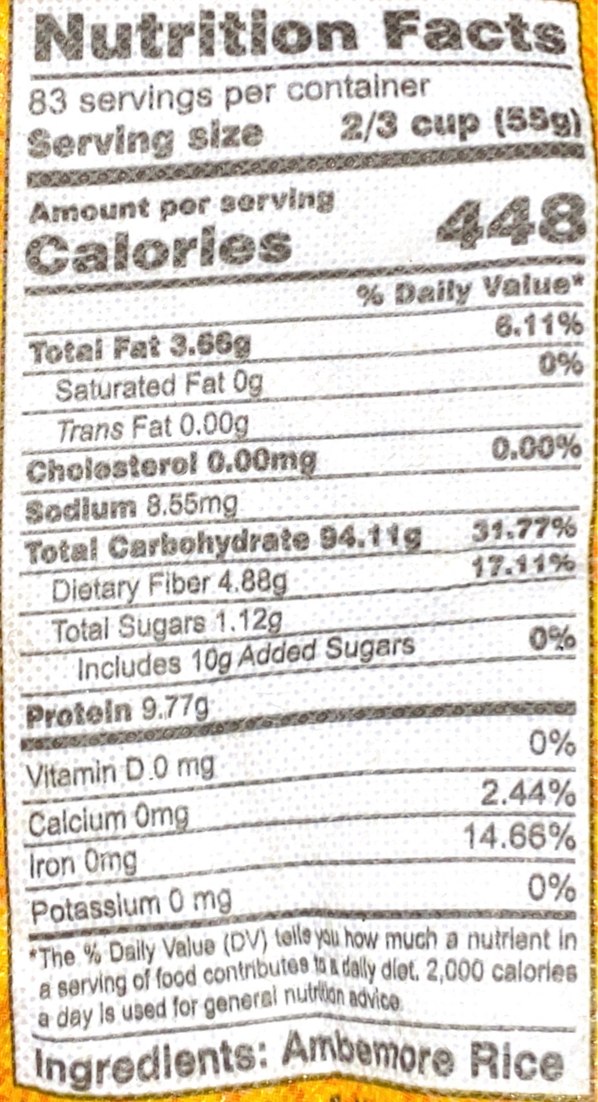 Ambemor/Ambemohar Rice