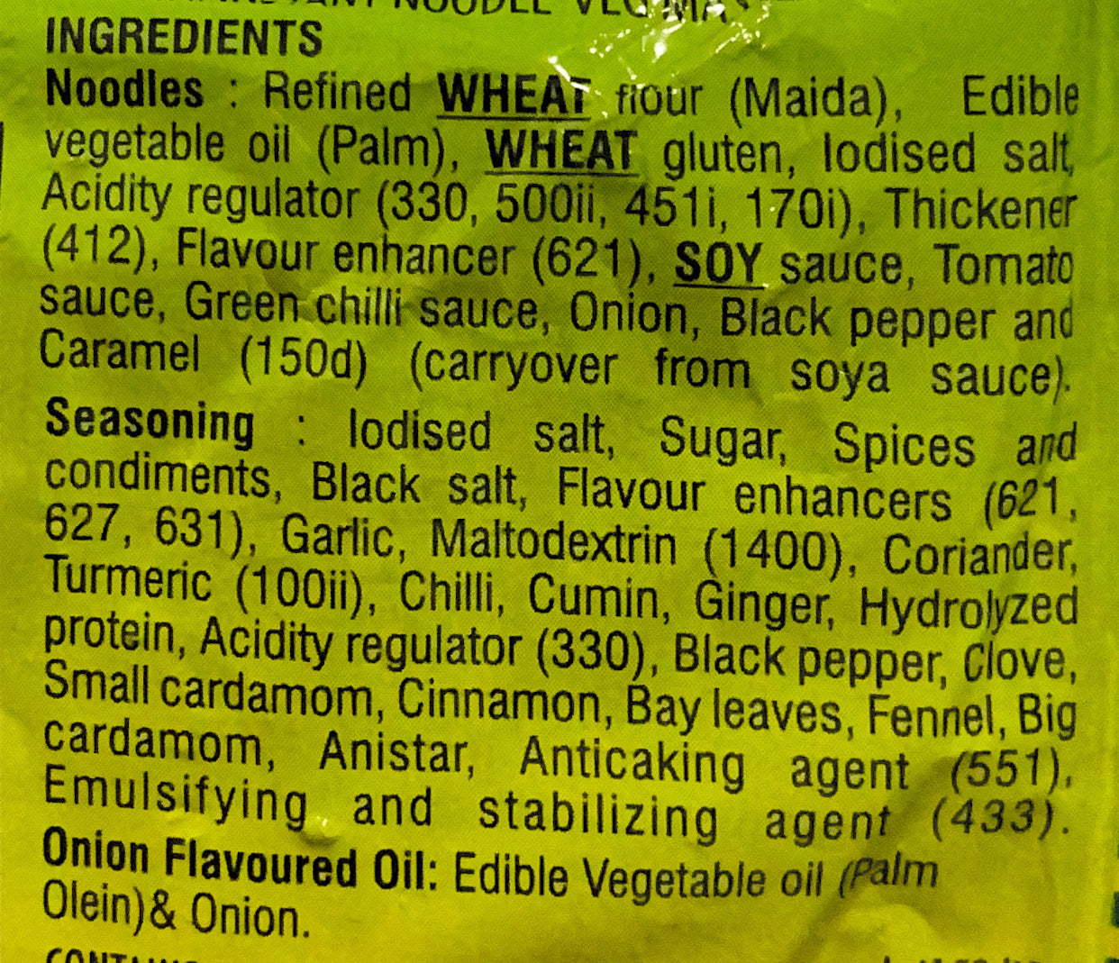 Ready to Eat Noodles