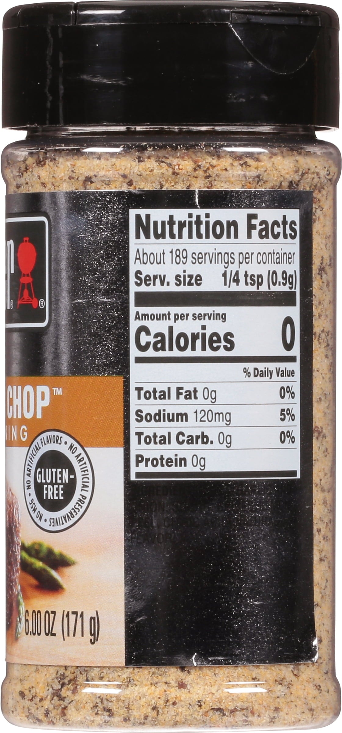 Weber Steak 'N Chop Seasoning, 6 oz