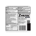 Zyrtec 24 Hour Allergy Relief Tablets with 10 mg Cetirizine HCl, 90Ct