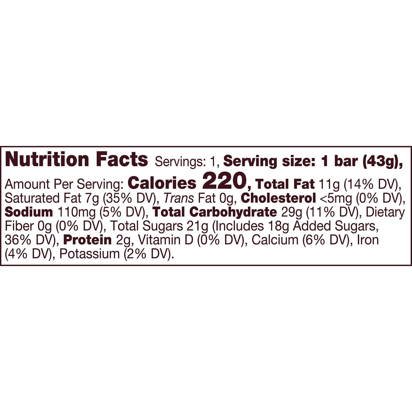 Hershey's Cookies 'n' Creme Candy, Bar 1.5 oz