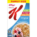 Kellogg's Special K Original Cold Breakfast Cereal, Family Size, 18 oz Box