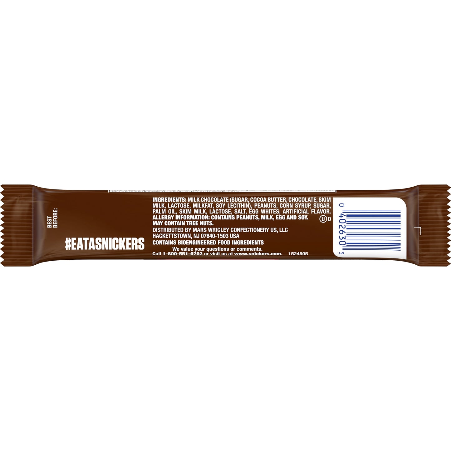 Snickers Milk Chocolate Candy Bars, Share Size - 3.29 oz