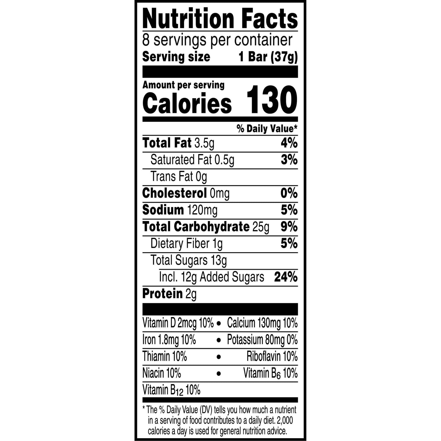 Kellogg's Nutri-Grain Blueberry Chewy Soft Baked Breakfast Bars, Ready-to-Eat, 10.4 oz, 8 Count