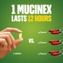 Mucinex 12 Hour Relief, DM Maximum Strength Cough Medicine, 14 Tablets