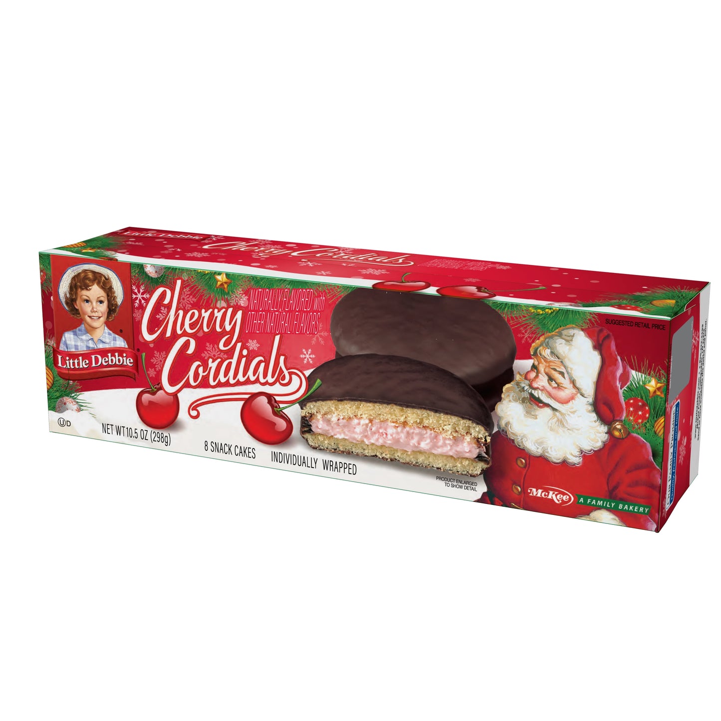 Little Debbie Cherry Cordials, 11 oz