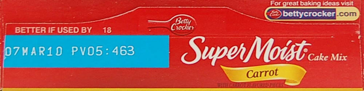 General Mills Betty Crocker Super Moist Cake Mix, 18 oz