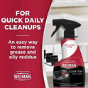 Weiman Ceramic & Glass Daily Cooktop Cleaner for Streak-Free Shine, 12 oz