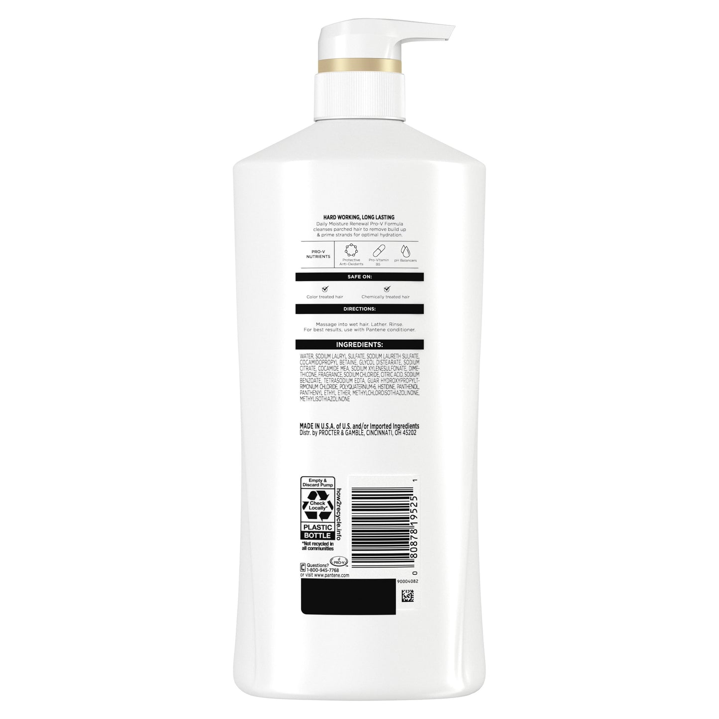 Pantene Pro-V Daily Moisture Renewal Shampoo, 27.7 oz