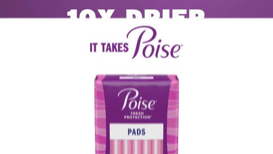 Poise Incontinence Pads for Women, 4 Drop, Moderate Absorbency, Regular, 66Ct