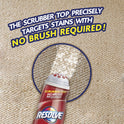 Resolve Carpet Spot and Stain Scrubber, Removes the Toughest Set-In Stains, Scrubber Top, No Brush Required, 6.7 oz