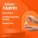 Infants' Motrin Concentrated Drops, Fever Reducer, Ibuprofen, Berry Flavored.5oz