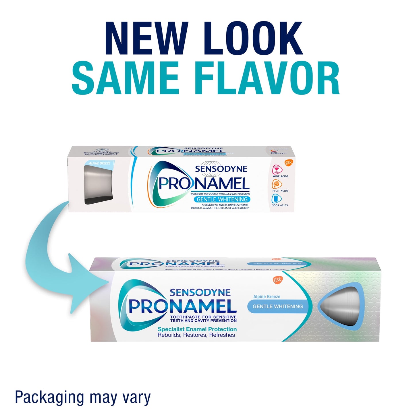 Sensodyne Pronamel Gentle Whitening Sensitive Toothpaste, Alpine Breeze 0.8 Oz