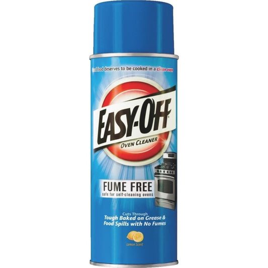 EASY-OFF Fume Free Oven Cleaner Spray, Lemon 14.5 oz, Removes Grease