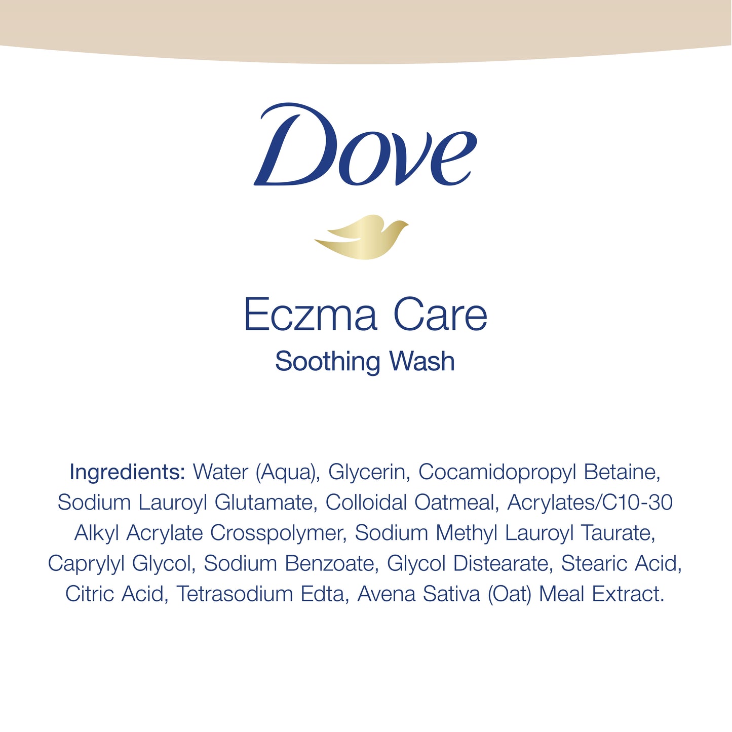 Baby Dove Derma Care Soothing Liquid Body Wash for Baby Eczema, 13 oz