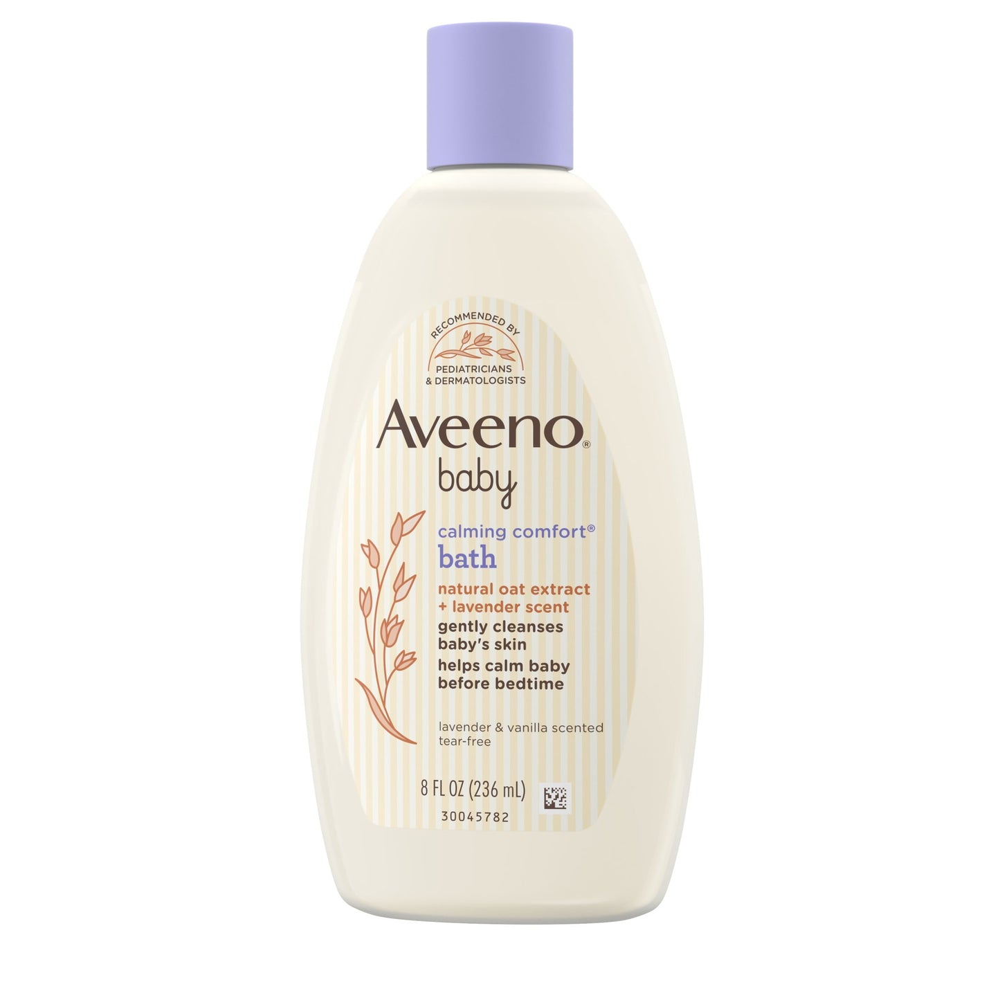 Aveeno Baby Calming Comfort Bath & Wash, Lavender & Vanilla, 8 fl. oz