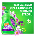 Gain + Aroma Boost Liquid Laundry Detergent, Moonlight Breeze Scent, 107 Loads, 154 fl oz, HE Compatible