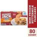 Hungry Jack Buttermilk Mini Pancakes, 1lb 12.2 oz, 80 Count Box (Frozen)