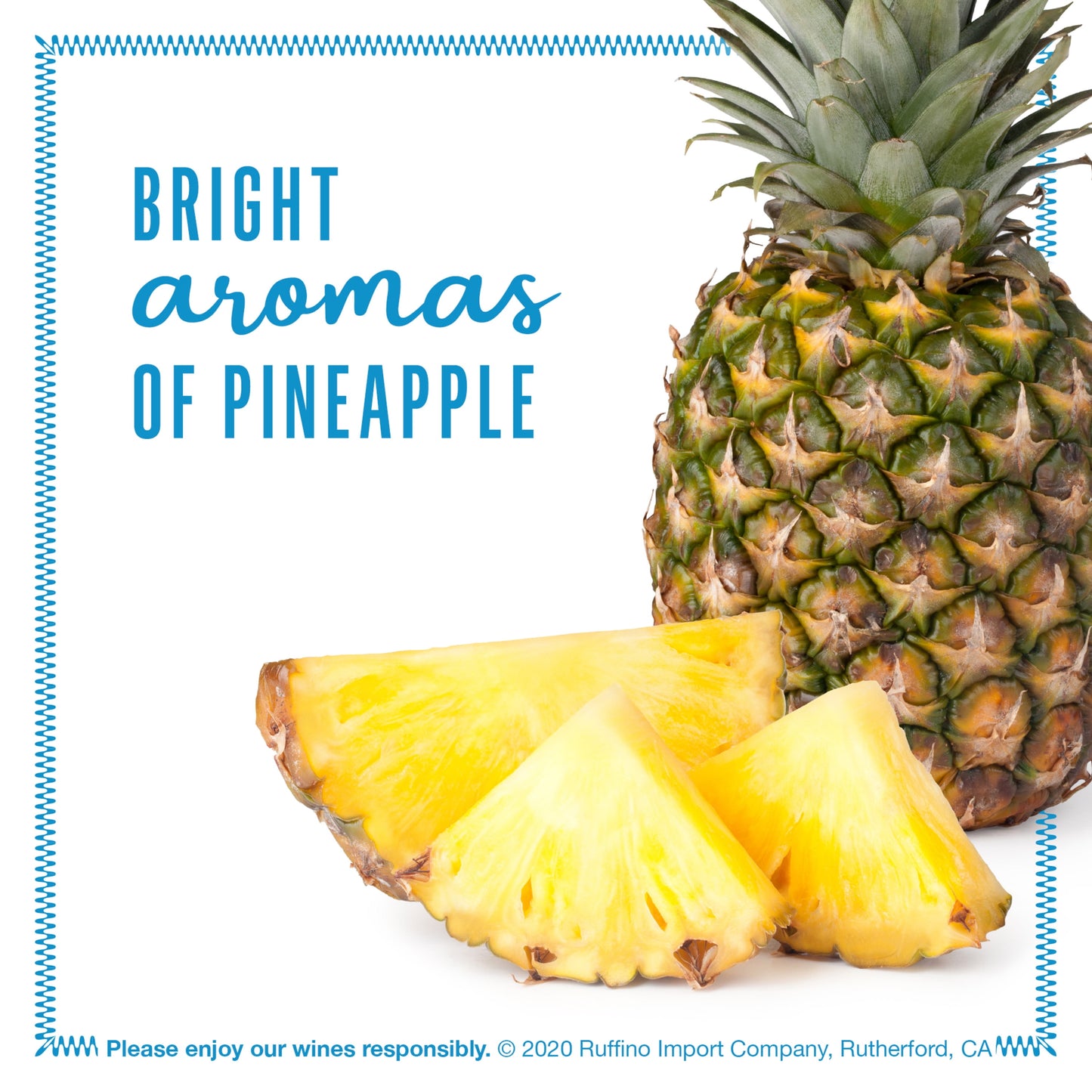 Ruffino Lumina DOC Pinot Grigio, Italian White Wine, 750 ml Bottle, 12% ABV