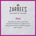 Zarbee's Baby Immune Support with Zinc, Age 6 months+, Grape, 2oz