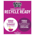 Kellogg's Raisin Bran Original Breakfast Cereal, 16.6 oz Box