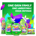 Gain + Odor Defense Dryer Sheets, Super Fresh Blast Scent, 180 Ct