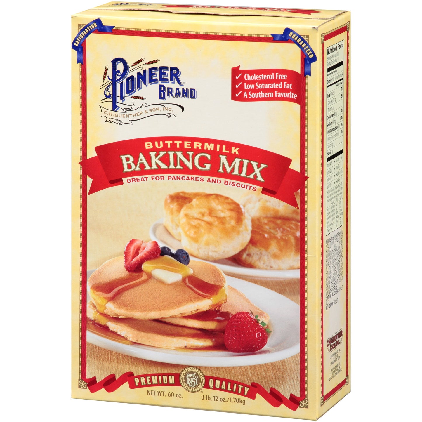 Pioneer Buttermilk Baking Mix, 60 Oz