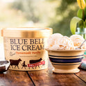 Blue Bell Gold Rim Homemade Vanilla Ice Cream Half Gallon, 64 fl oz