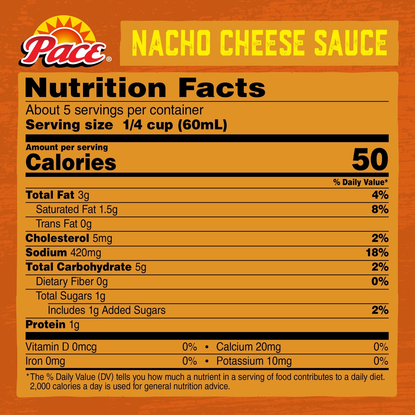 Pace Mild Nacho Cheese Sauce, 10.5 oz Can