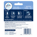 Glade PlugIns Refill 2 ct, Clean Linen, 1.34 FL. oz. Total, Scented Oil Air Freshener Infused with Essential Oils