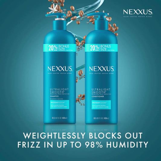 Nexxus Ultralight Smooth Daily Conditioner with Almond Protein, Jasmine Flower, 16.5 fl oz