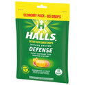 HALLS Defense Assorted Citrus Vitamin C Drops, Economy Pack, 80 Drops