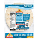 Mission Carb Balance Low Carb High Fiber Soft Taco Flour Tortillas, 8 Count