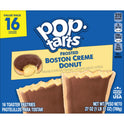 Pop-Tarts Frosted Boston Creme Donut Instant Breakfast Toaster Pastries, Shelf-Stable, Ready-to-Eat, 27 oz, 16 Count Box