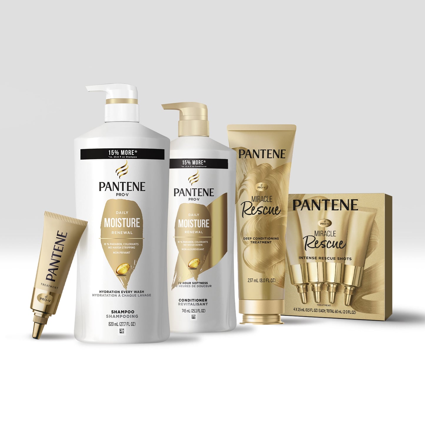 Pantene Pro-V Daily Moisture Renewal Shampoo, 27.7 oz