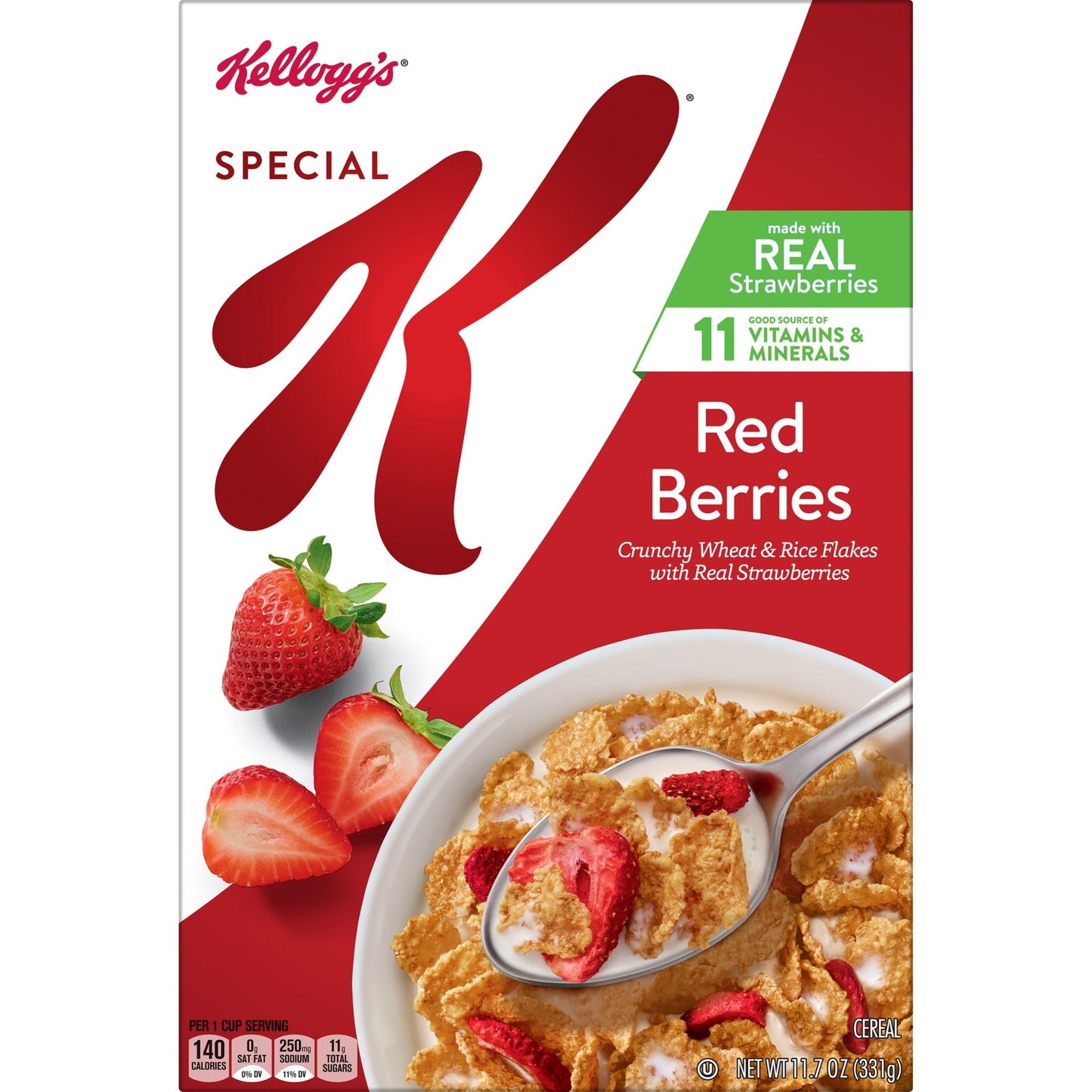 Kellogg's Special K Red Berries Breakfast Cereal, 11.7 oz Box