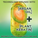 Garnier Fructis Sleek and Shine Leave In Conditioner with Argan Oil, 10.2 fl oz