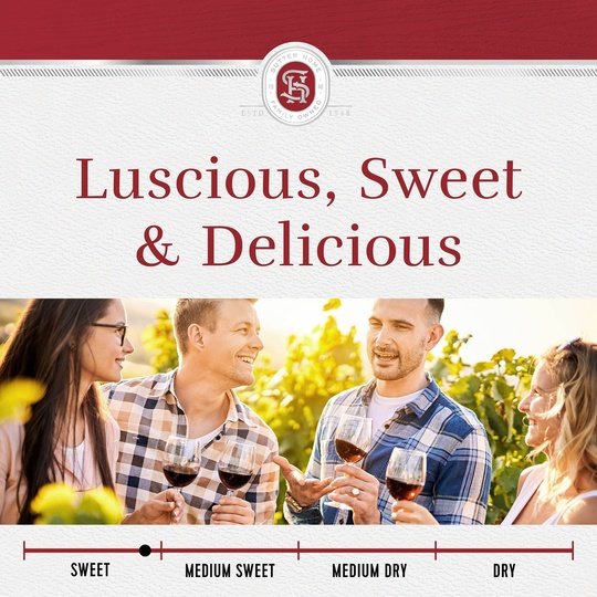 Sutter Home Sweet Red Wine, 4 Pack, 187 ml Bottles