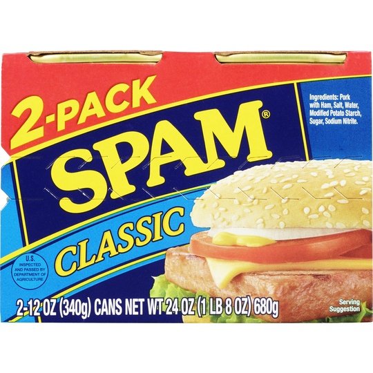 SPAM Classic, 12 oz (2 Pack Canned)