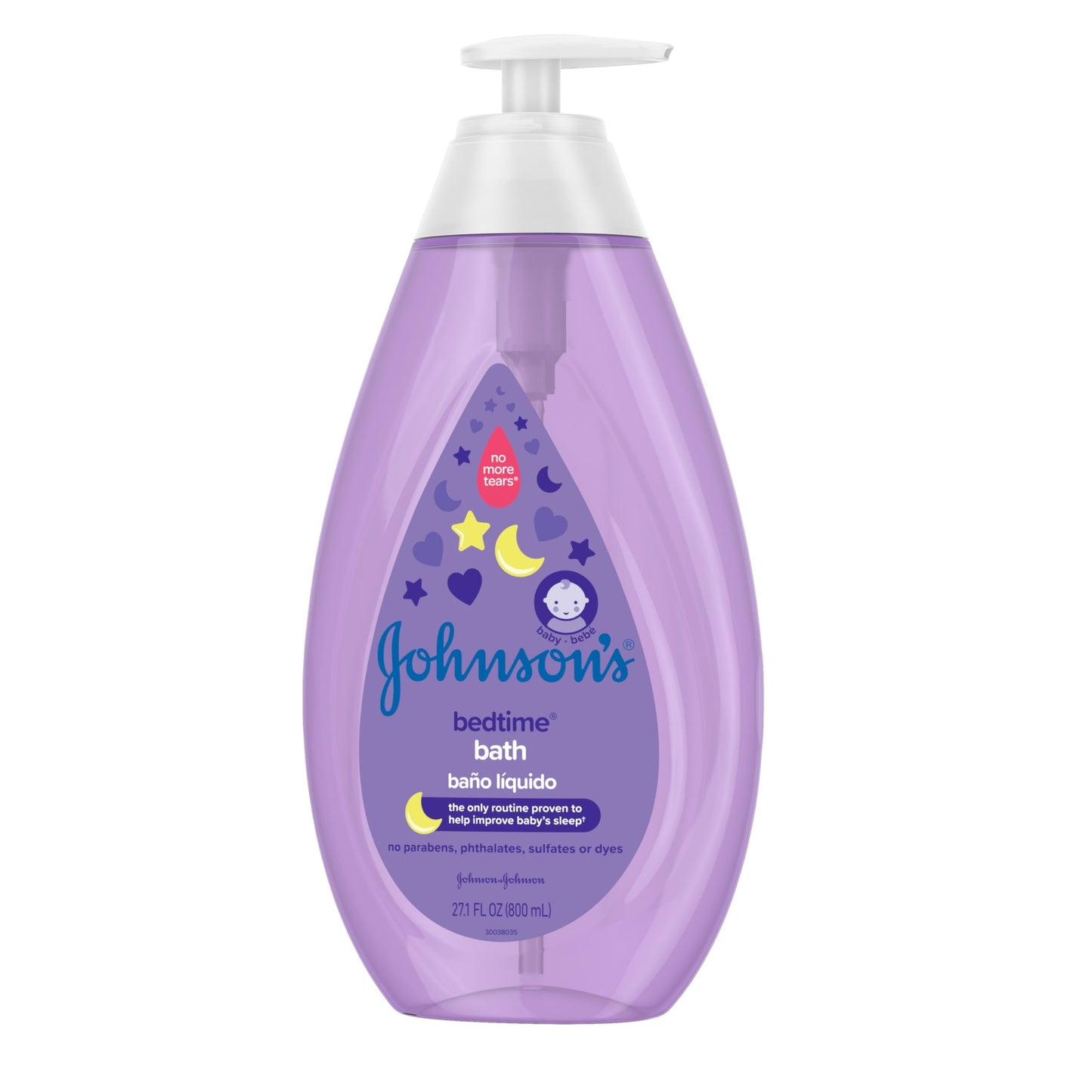 Johnson's Bedtime Baby Bubble Bath with Calming Aromas, 27.1 fl. oz