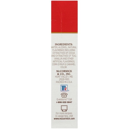 McCormick Premium Vanilla Flavor, 2 fl oz Baking Extracts