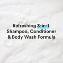 Suave Kids Fresh Spider-Sense, 3 in 1 Shampoo Conditioner Body Wash, All Hair Types 28 oz