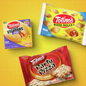 Totino's Party Pizza Pack, Triple Cheese Flavored, Frozen Pizza, 4 Ct