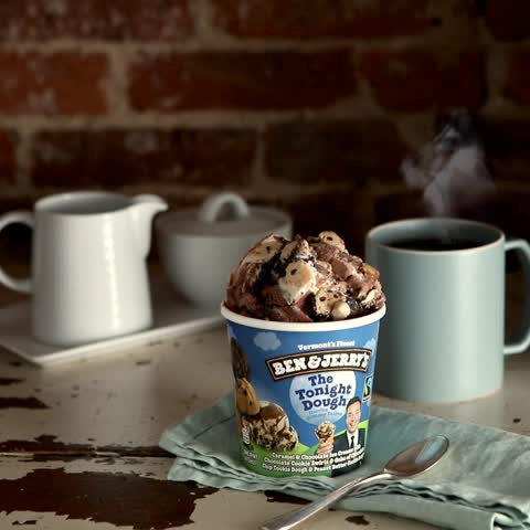 Ben & Jerry's The Tonight Dough Caramel and Chocolate Ice Cream, 16 oz