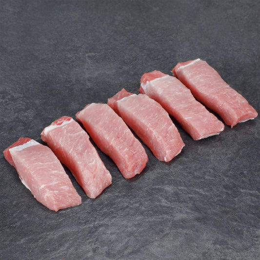 Pork Country Style Ribs Boneless, 1.1 - 2.5 lb Tray