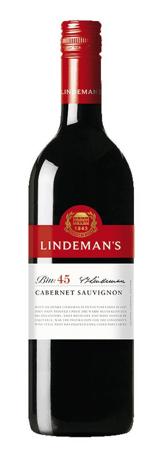 LINDEMANS CABERNET SAUVIGNON AUSTRALIA 1 CT .75 LT